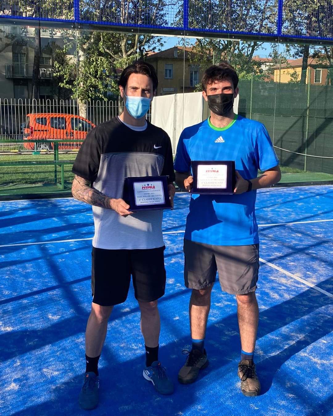 Pietro Pambianco e Luca Ceccarelli vincono il torneo di padel Tpra del Tc Faenza