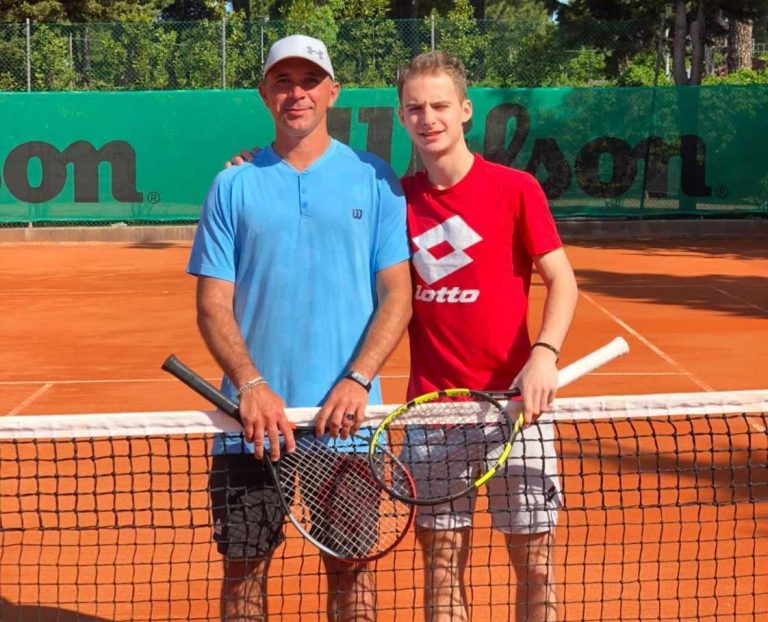 Christian Rosti ed Alexander Binda