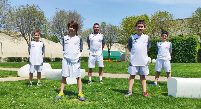 La squadra Under 12 maschile del Tc Ippodromo Cesena