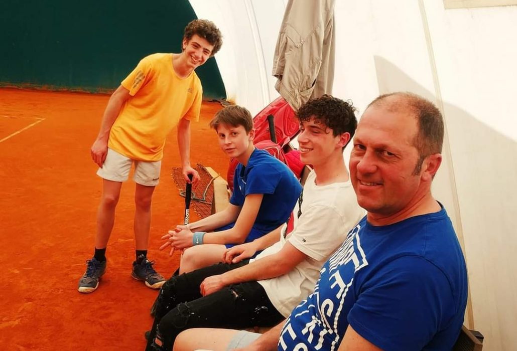 La squadra Under 16 maschile del Tc Viserba