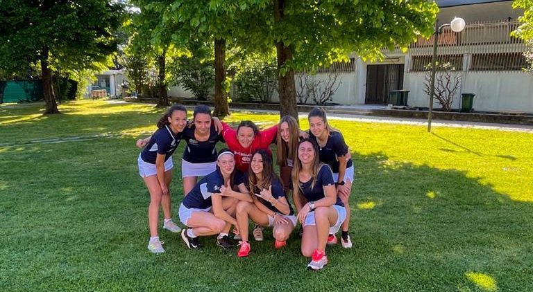 La squadra di serie C femminile del Tennis Villa Carpena