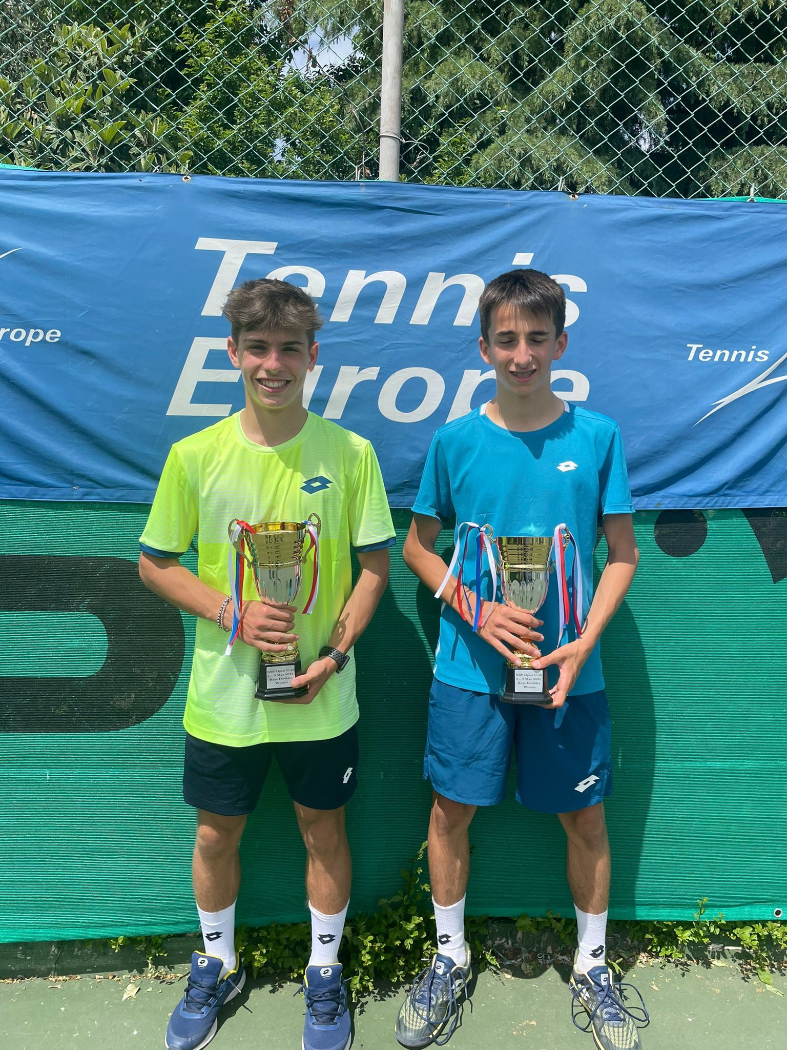 Tennis Europe Under 16 Tirana: Lorenzo Angelini vince il doppio con Guglielmo Verdese