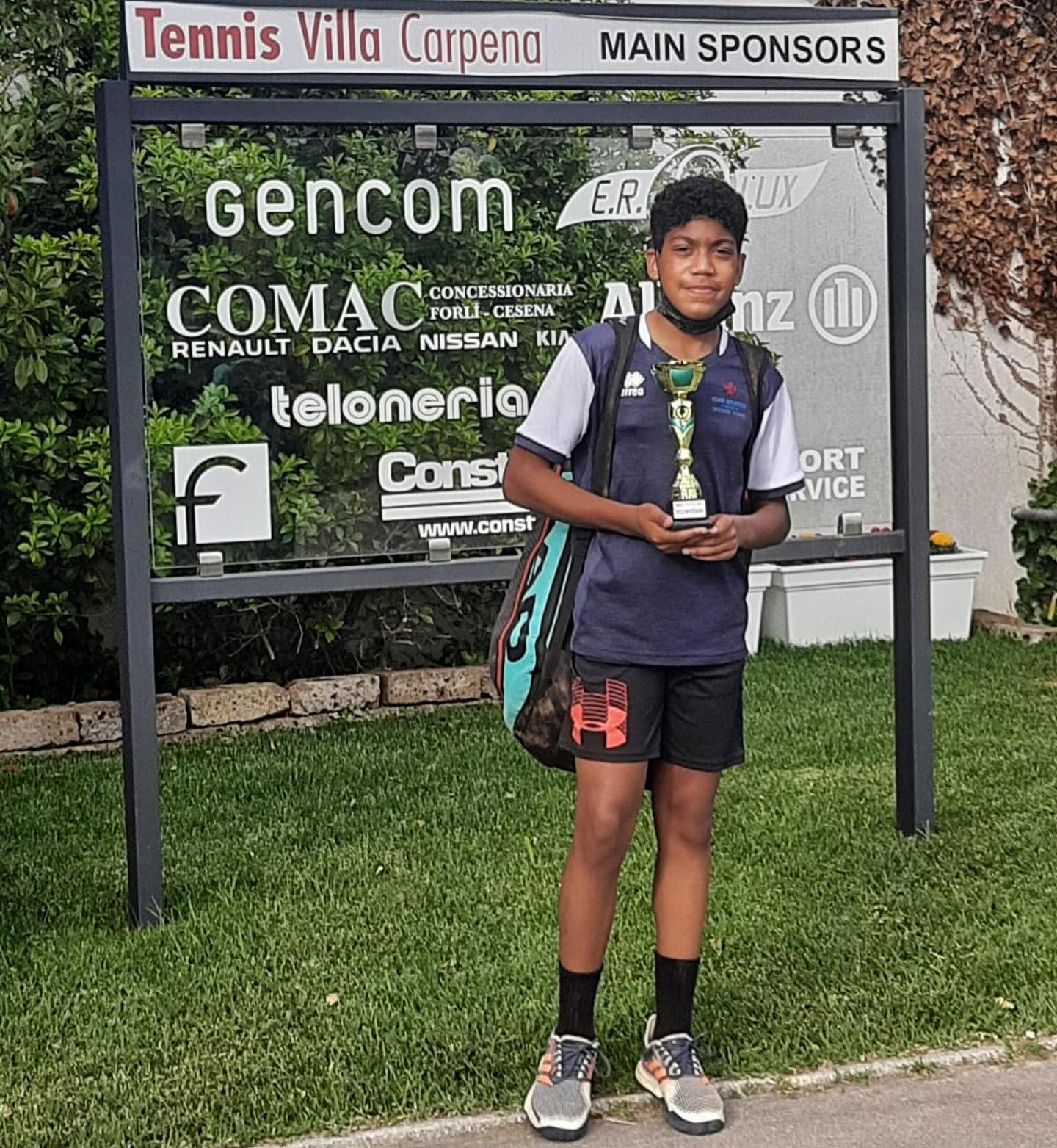 Torneo giovanile Ten Pinarella: finale per Baldinini, semifinale per Geminiani