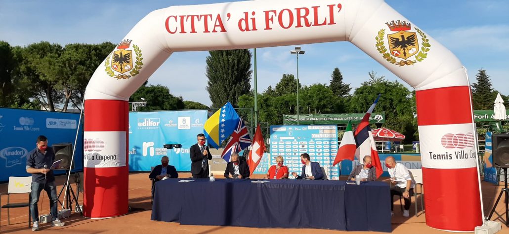 La presentazione degli Internazionali Città di Forlì al Tennis Villa Carpena