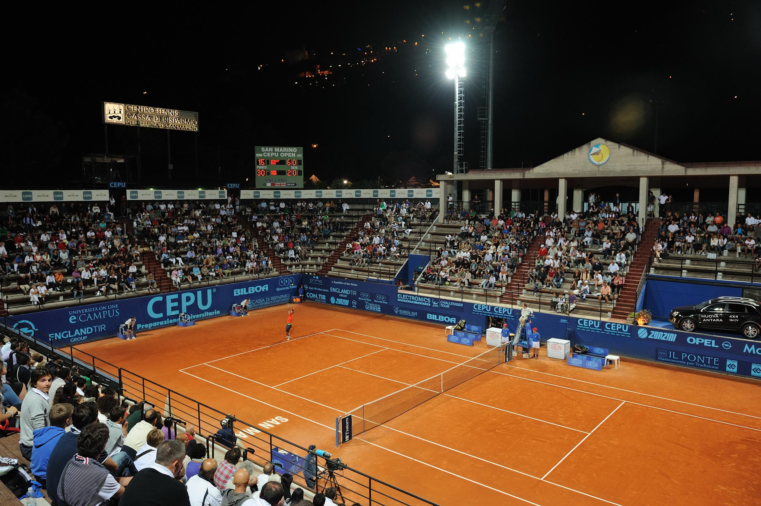 Dopo sette anni tornano gli Internazionali di Tennis di San Marino (9-15 agosto)