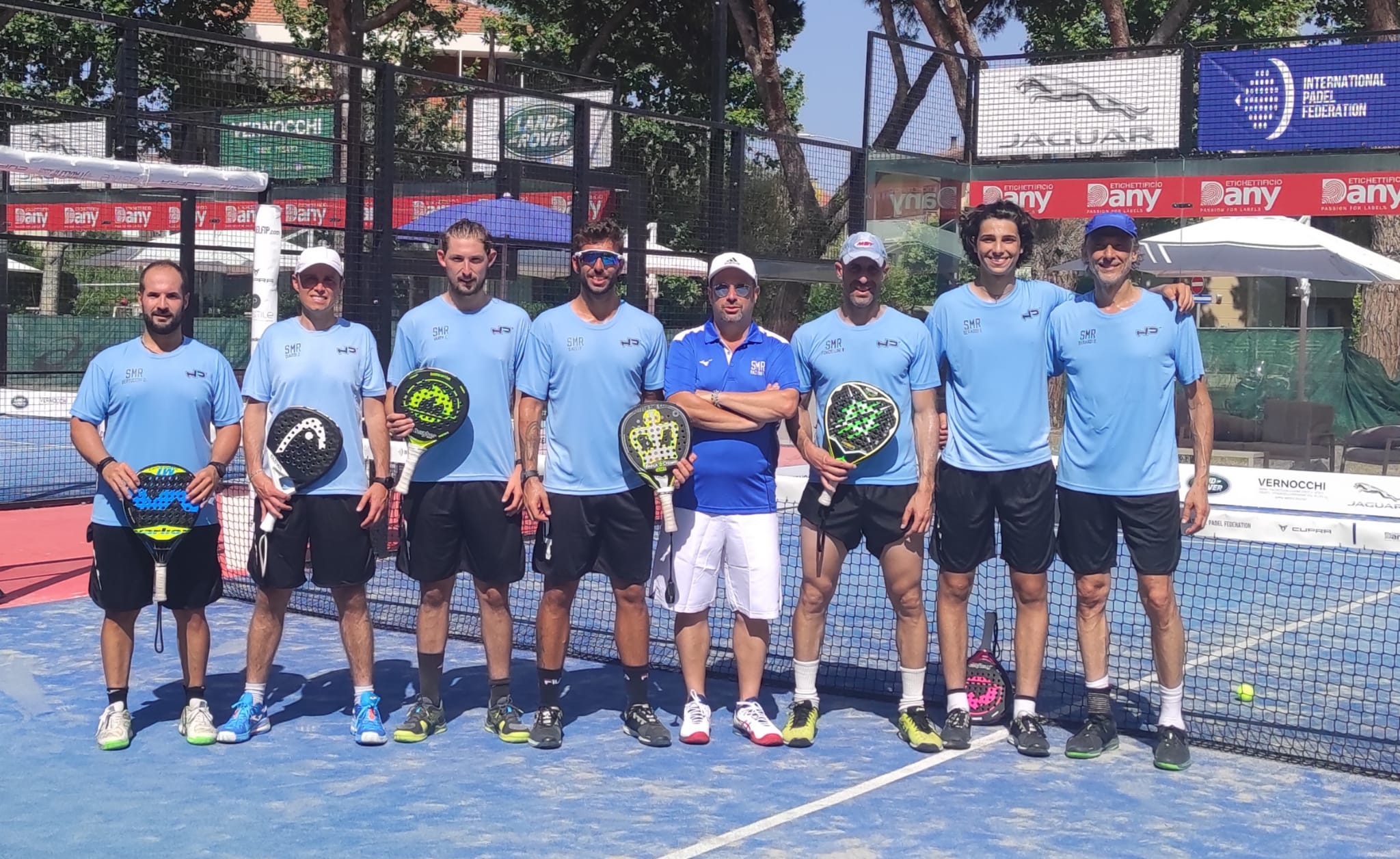 Europei Padel: al via con ambizioni la nazionale di San Marino