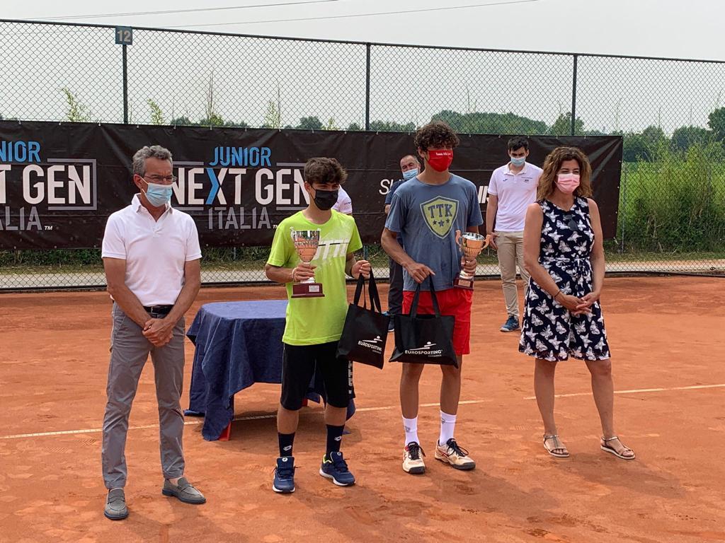 premiazione del Super Nex Gen di Cordenons