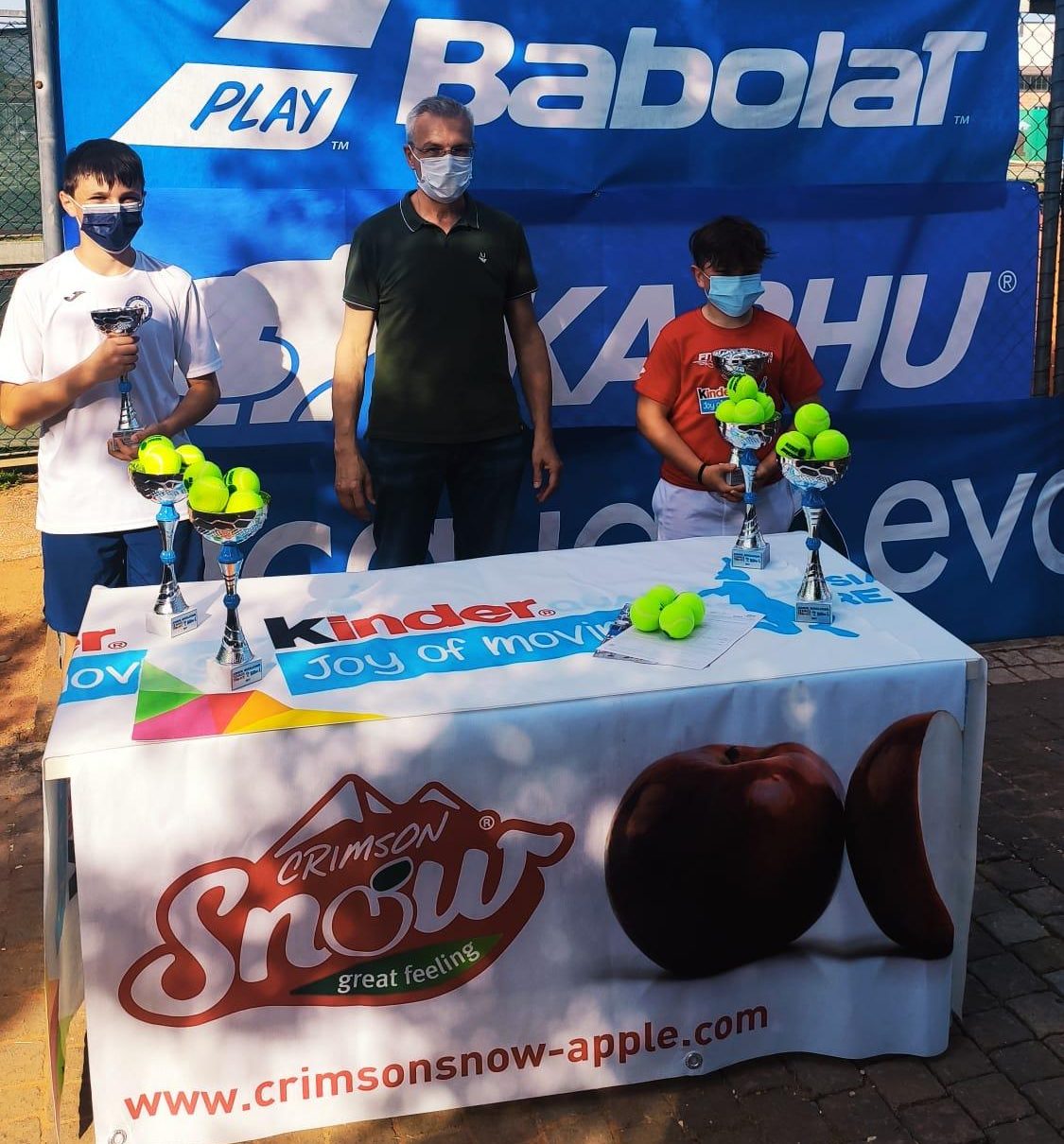 “Tennis Trophy Kinder” a Massa Lombarda: vincono Neri e Cogo