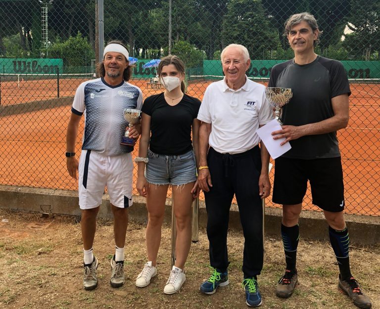 Ten Pinarella: la premiazione del torneo over