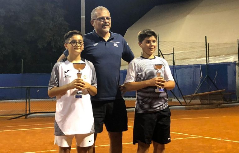 Tennis Cicconetti: la premiazione under 12 maschile