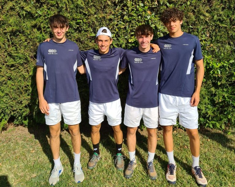 La squadra Under 16 del Tennis Villa Carpena
