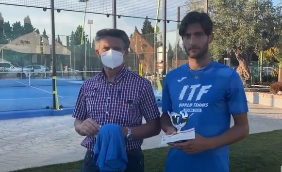 La premiazione di Andrea Picchione a Tortoreto