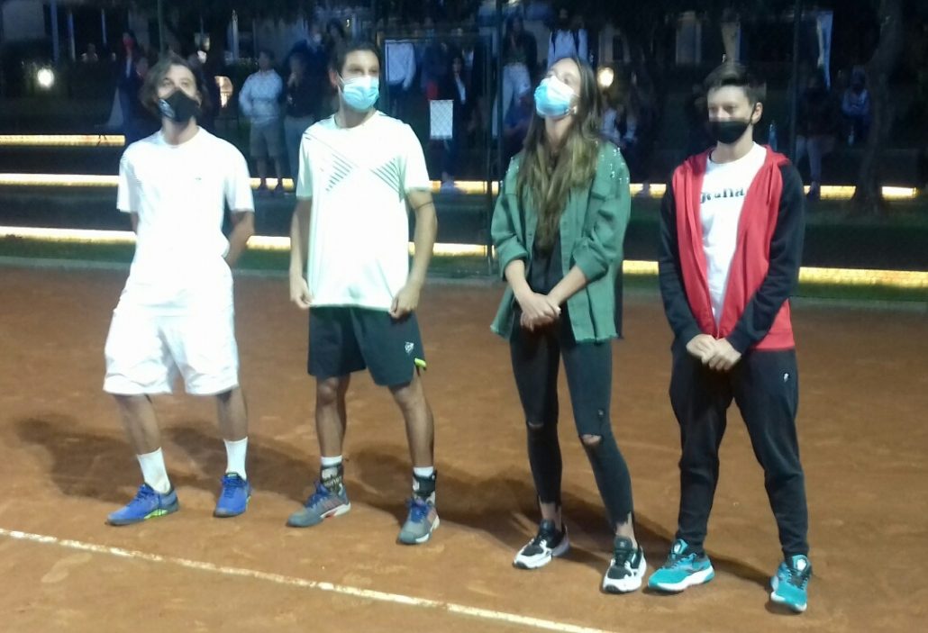 Lorenzo Bocchi, Andrea Picchione, Flaminia Scarà e Gaia Squarcialupi