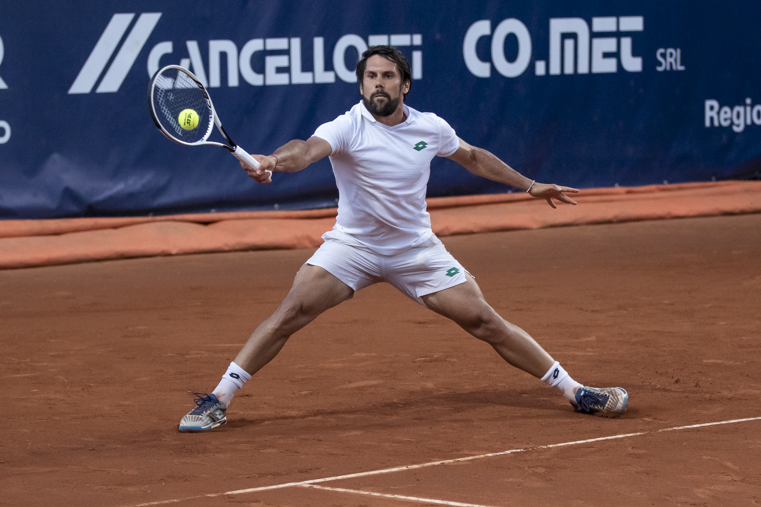 Federico Gaio avanza nel Challenger di Alicante, Francesco Forti esce a Parma