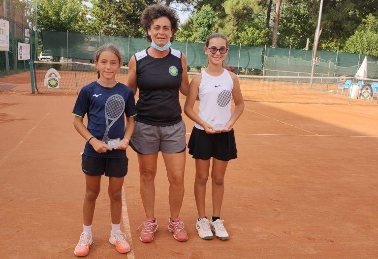 Le finaliste del torneo Under 10 femminile al Venustas