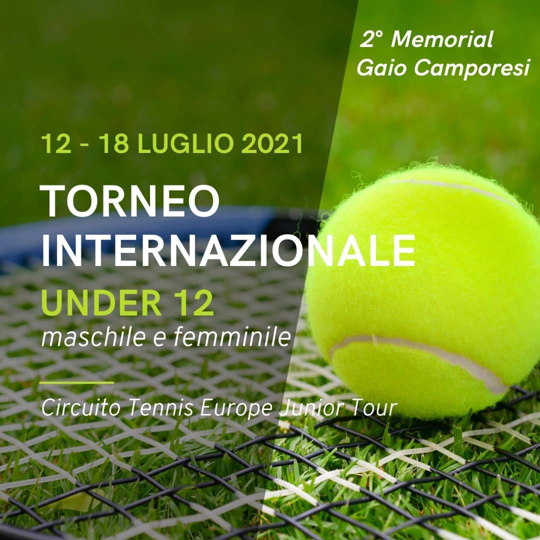 Scatta il Tennis Europe Under 12 del Carpena – 2° memorial “Gaio Camporesi”
