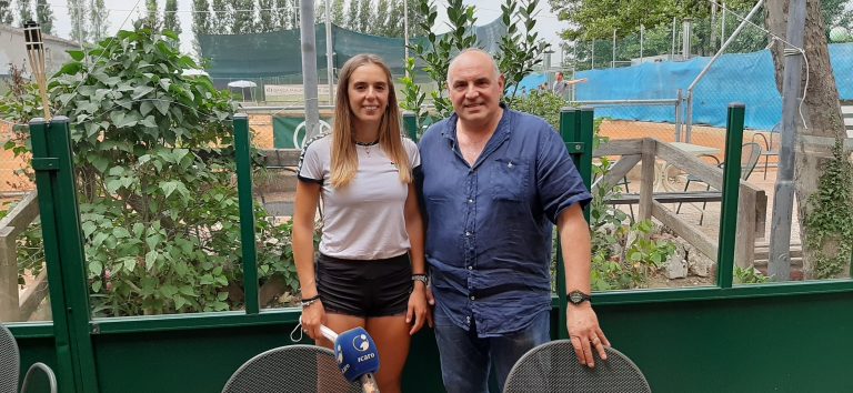 Lucia Bronzetti e Marco Paolini al Tennis Club Viserba