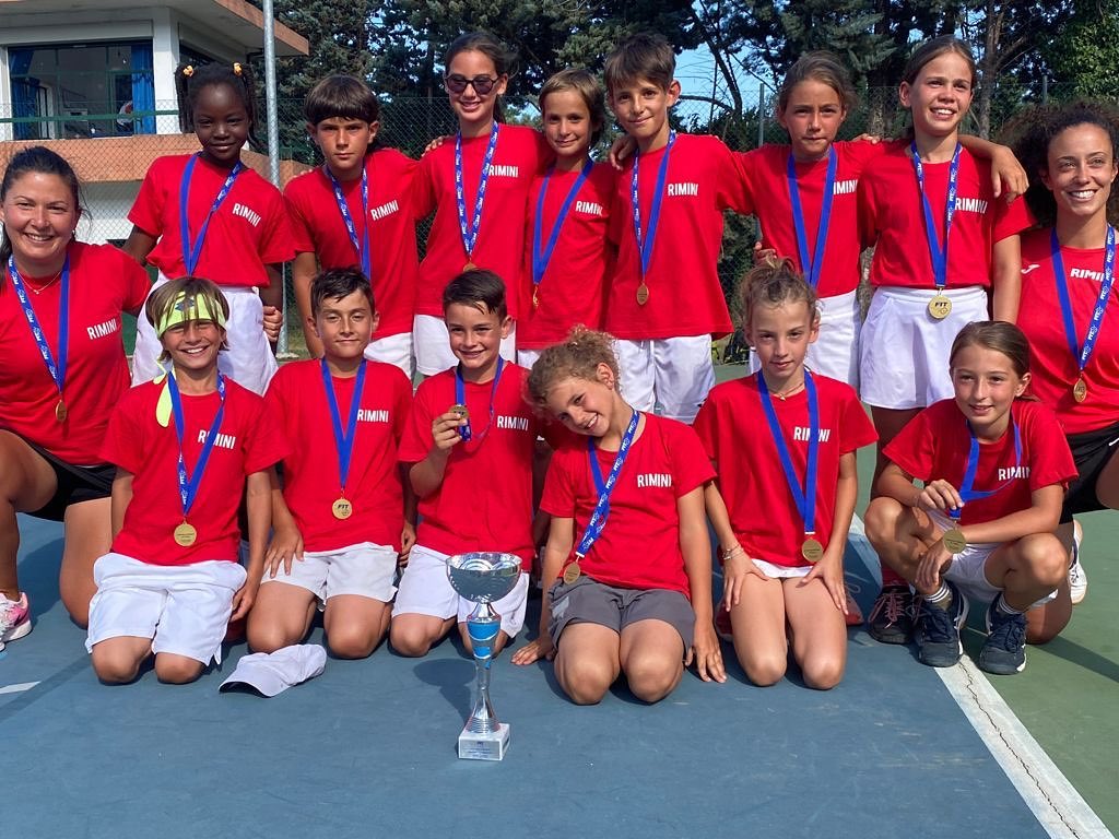 La rappresentativa di Rimini vincitrice della Coppa delle Province 2021
