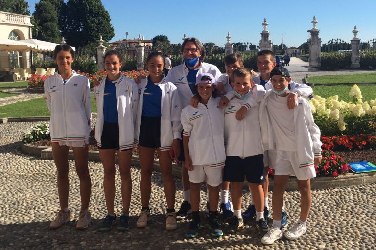 azzurrini e azzurrine di Lampo Trophy Nation Cup