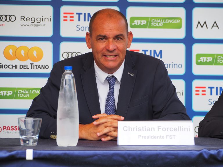 Christian Forcellini, presidente Federtennis San Marino