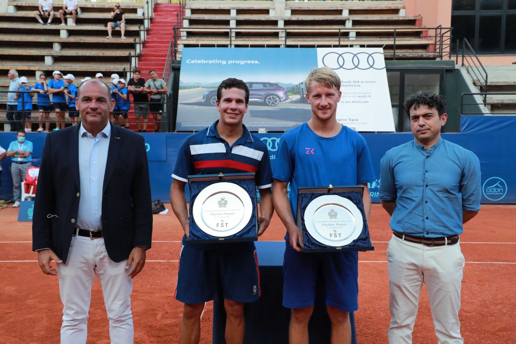 San Marino Open: i vincitori del doppio Luis David Martinez e Zdenek Kolar