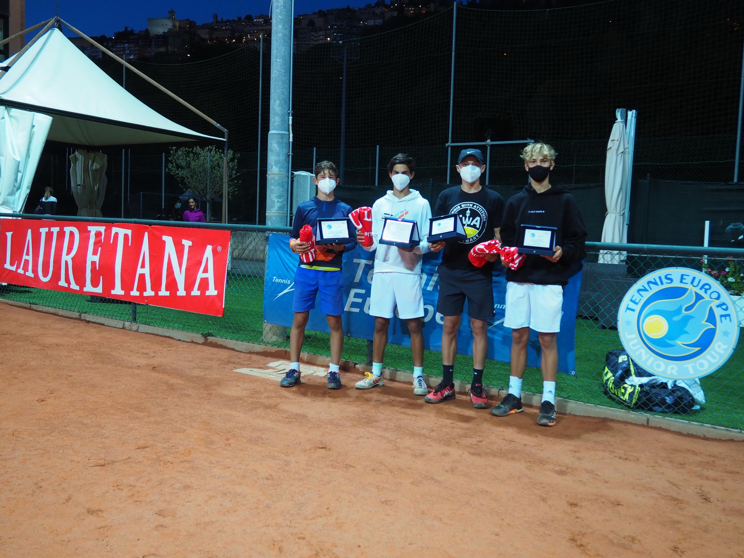Tennis Europe San Marino Under 14 e 16, i primi verdetti