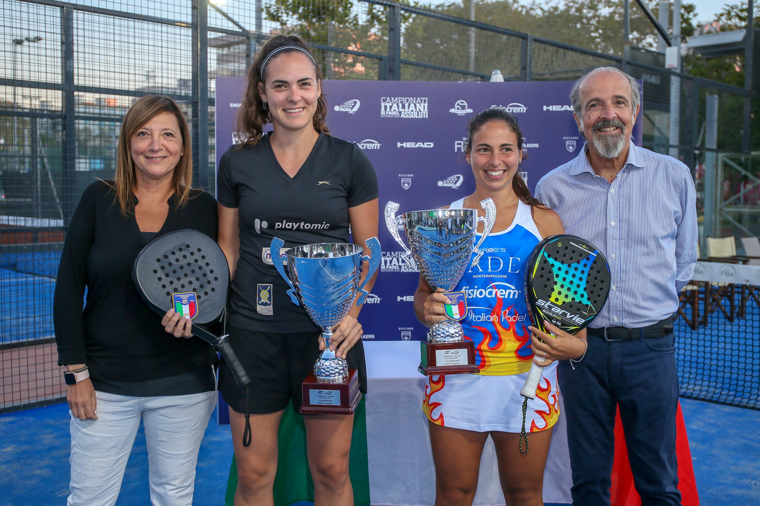 Al Sun Padel Riccione campioni italiani Capitani-Cremona e Orsi-Sussarello