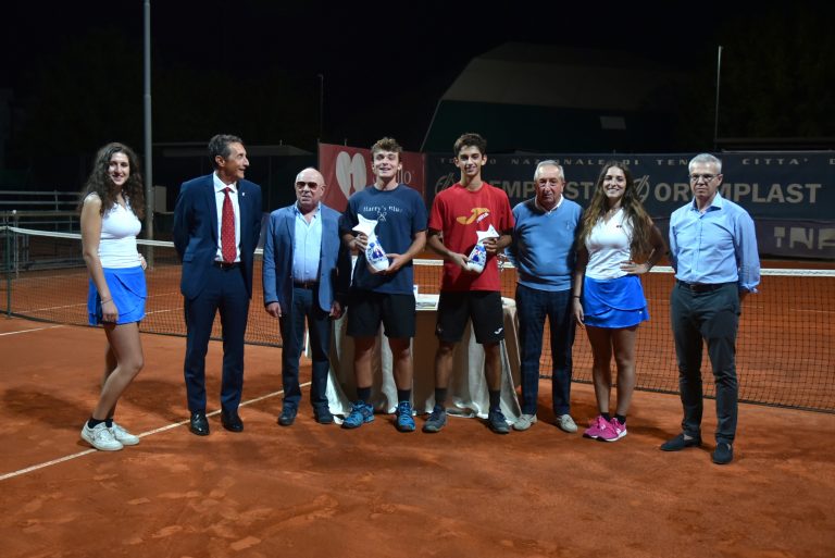 Premiazione del 18° Trofeo Oremplast al Circolo Tennis Massa Lombarda