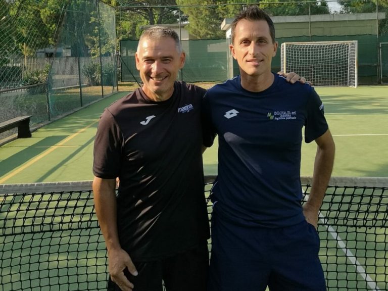 Cesare Guiotto con Alberto Scafoletti