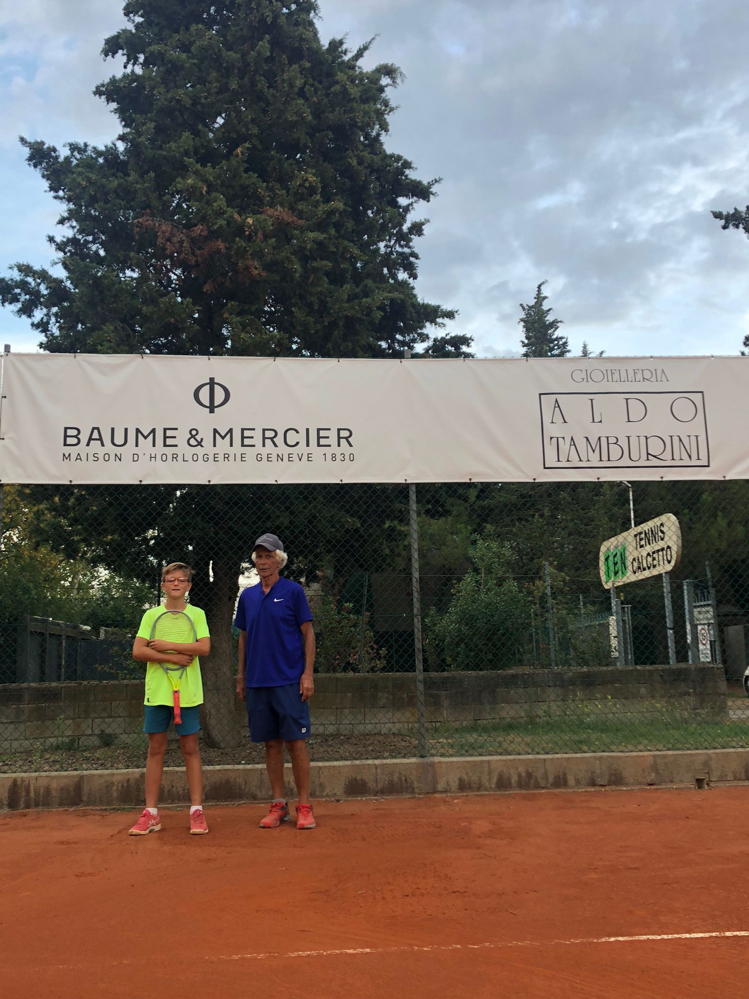 Torneo giovanile Ten Pinarella: il primo acuto è di Daniele Longo