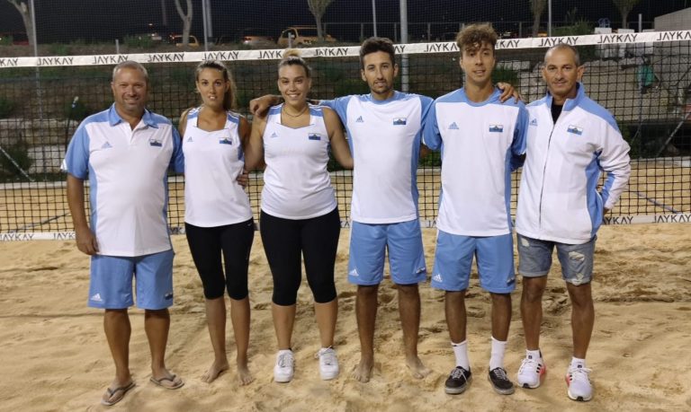 La nazionale sammarinese di beach tennis
