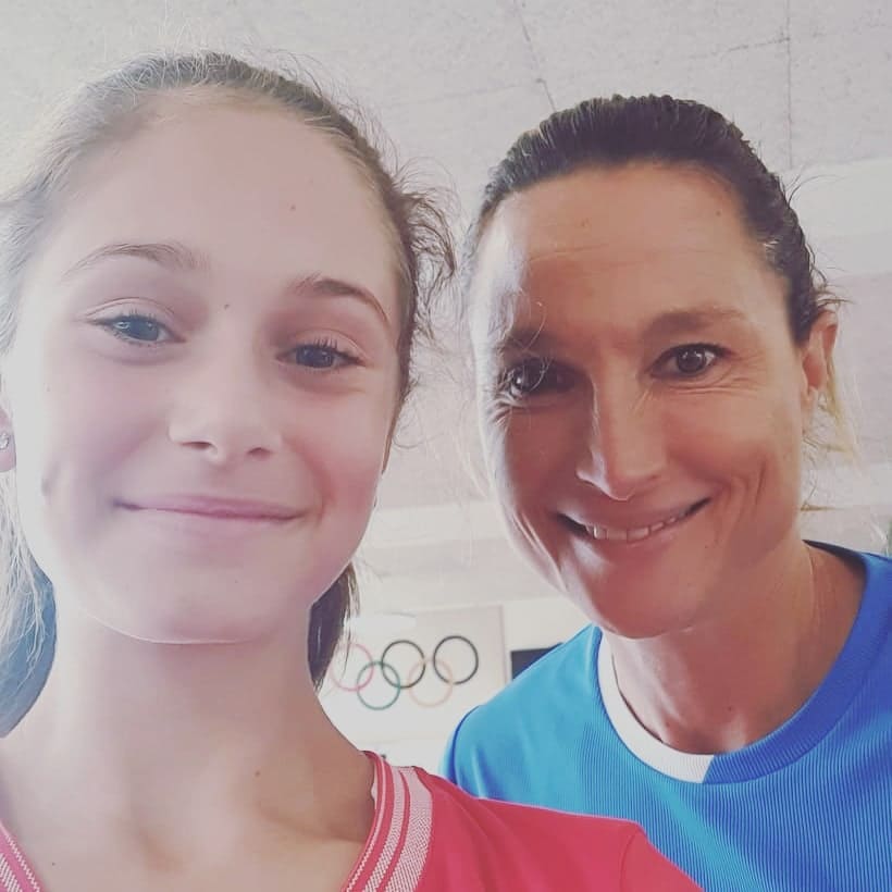 Sofia Cadar con Tathiana Garbin