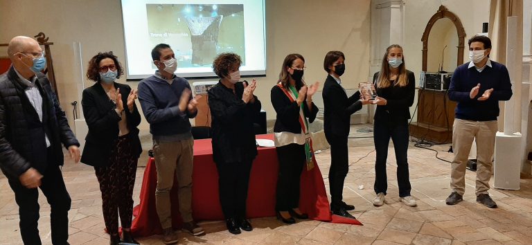 Lucia Bronzetti riceve il Trono di Verucchio 2021