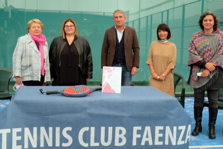 Presentazione torneo “Padel for the cure” Tennis Club Faenza