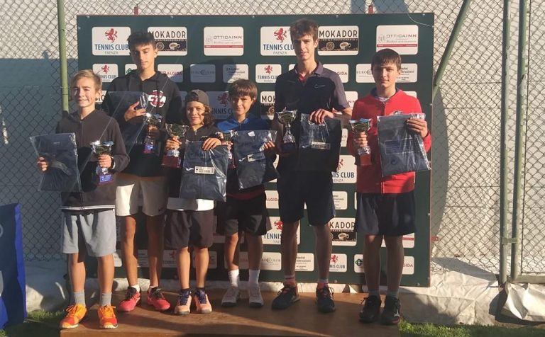 inalisti del Master giovanile Joma al Tc Faenza