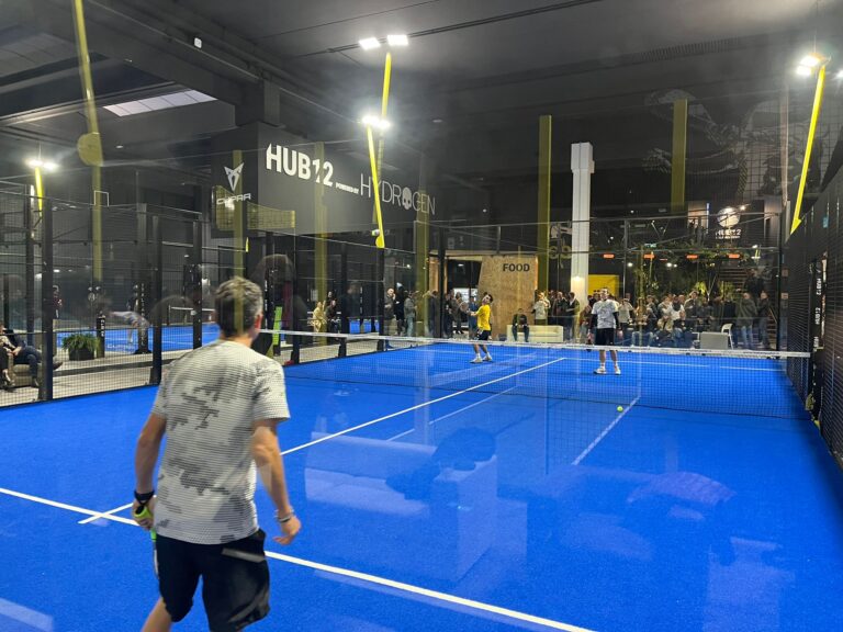 HUB 12: il campo centrale da padel