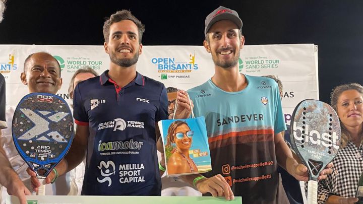 Beach Tennis, che doppio colpo Cappelletti: trionfo a Reunion e numero 1 del mondo