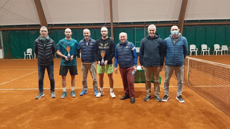 premiazione torneo Open di Natale del Tennis Club Riccione