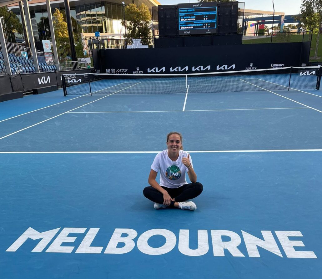 Lucia Bronzetti a Melbourne