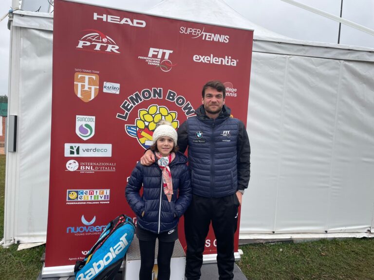 Camilla Fabbri con il maestro Mattia Barducci