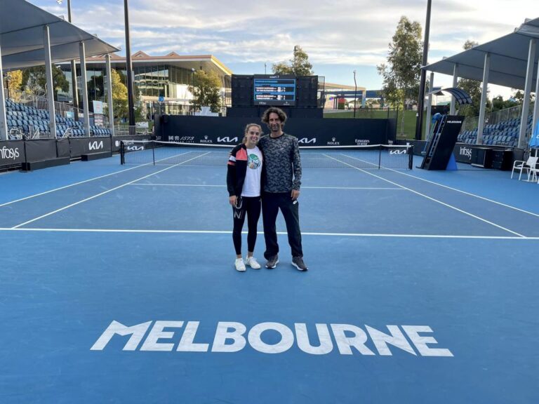 Lucia Bronzetti e Francesco Piccari a Melbourne