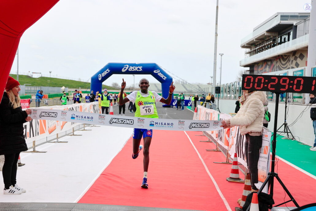 Open Games: Oscar Chelimo, vincitore del Gran Premio Misano