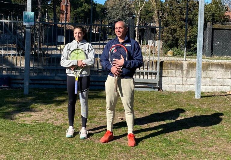 Sveva Azzurra Pansica con Christian Rosti