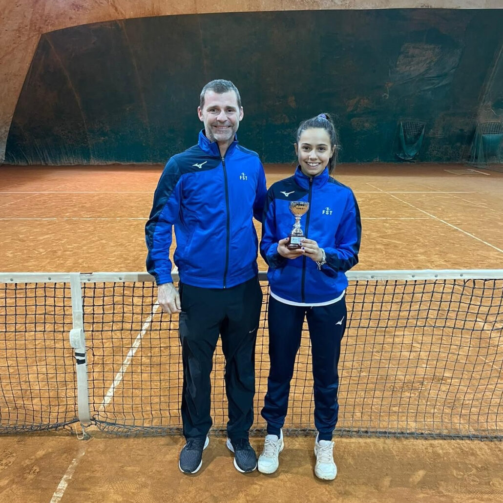 Marlene Bevitori con il maestro Stefano Galvani