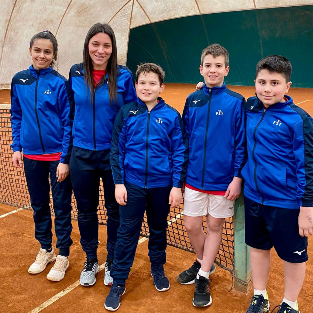 squadra Super Orange Scuola Federale Tennis San Marino