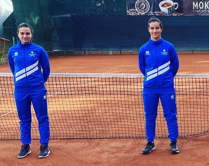 Chiara Arcangeli ed Alessia Ercolino (Tennis Club Faenza)