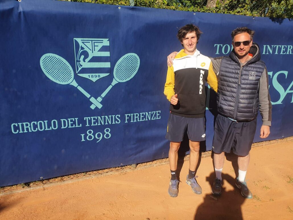 Federico Bondioli a Firenze con coach Francesco De Laurentiis