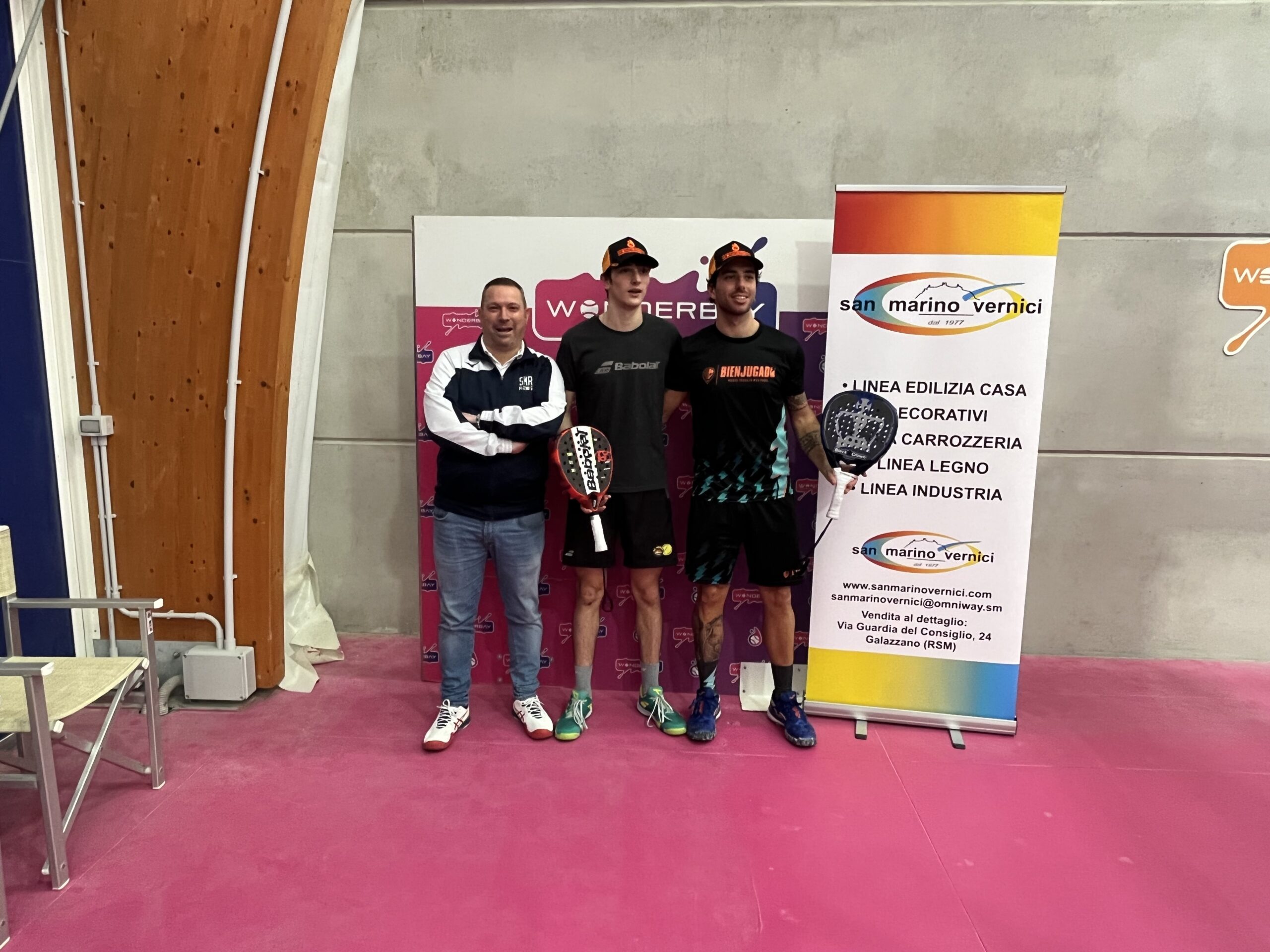 Padel Tour: Galli-Necchi e Ugolini-Vandi a segno al Wonderbay San Marino