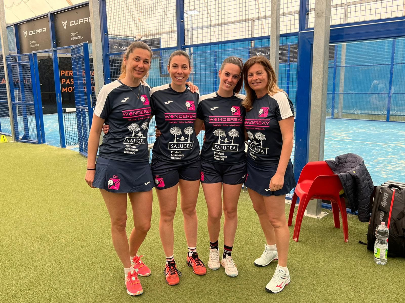 Wonderbay Padel Pink qualificato alla fase regionale di Coppa Italia Tpra