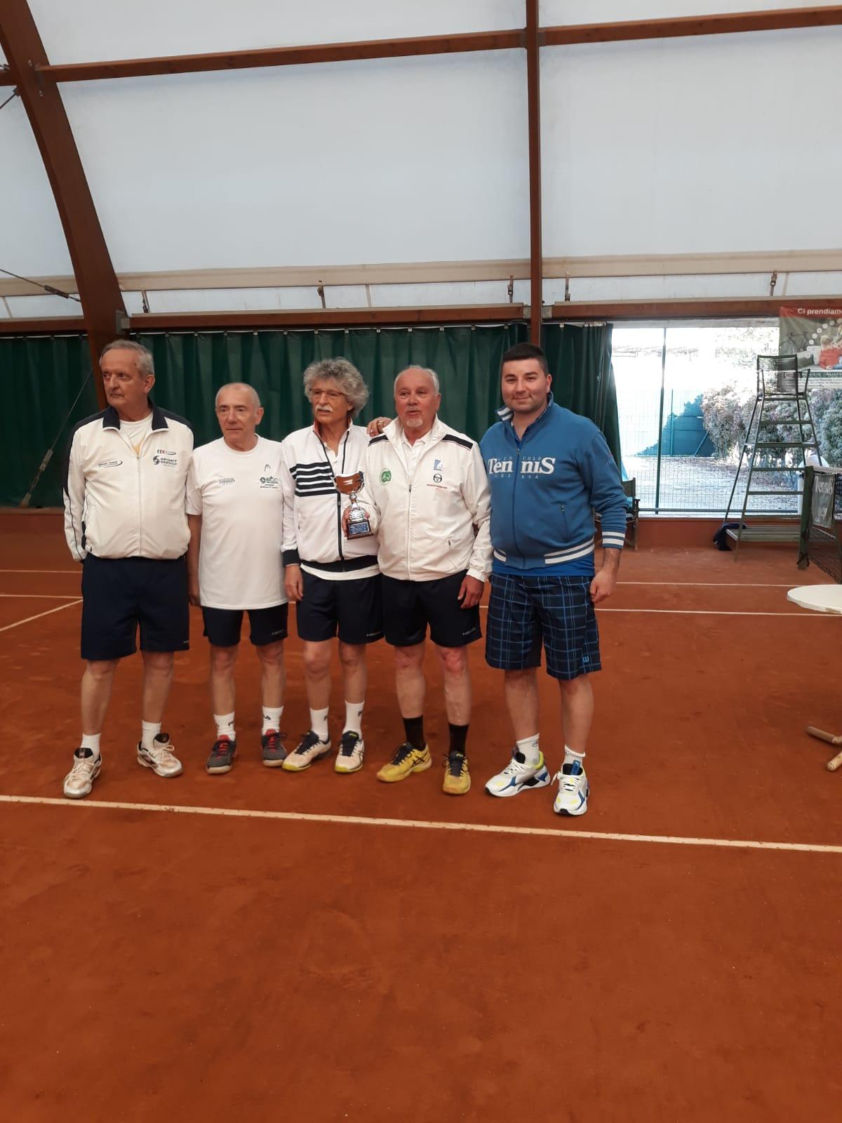 Campionato Over 70: il Ct Cesena si ferma solo nella finale regionale